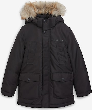 TOMMY HILFIGER Winter Jacket in Black: front