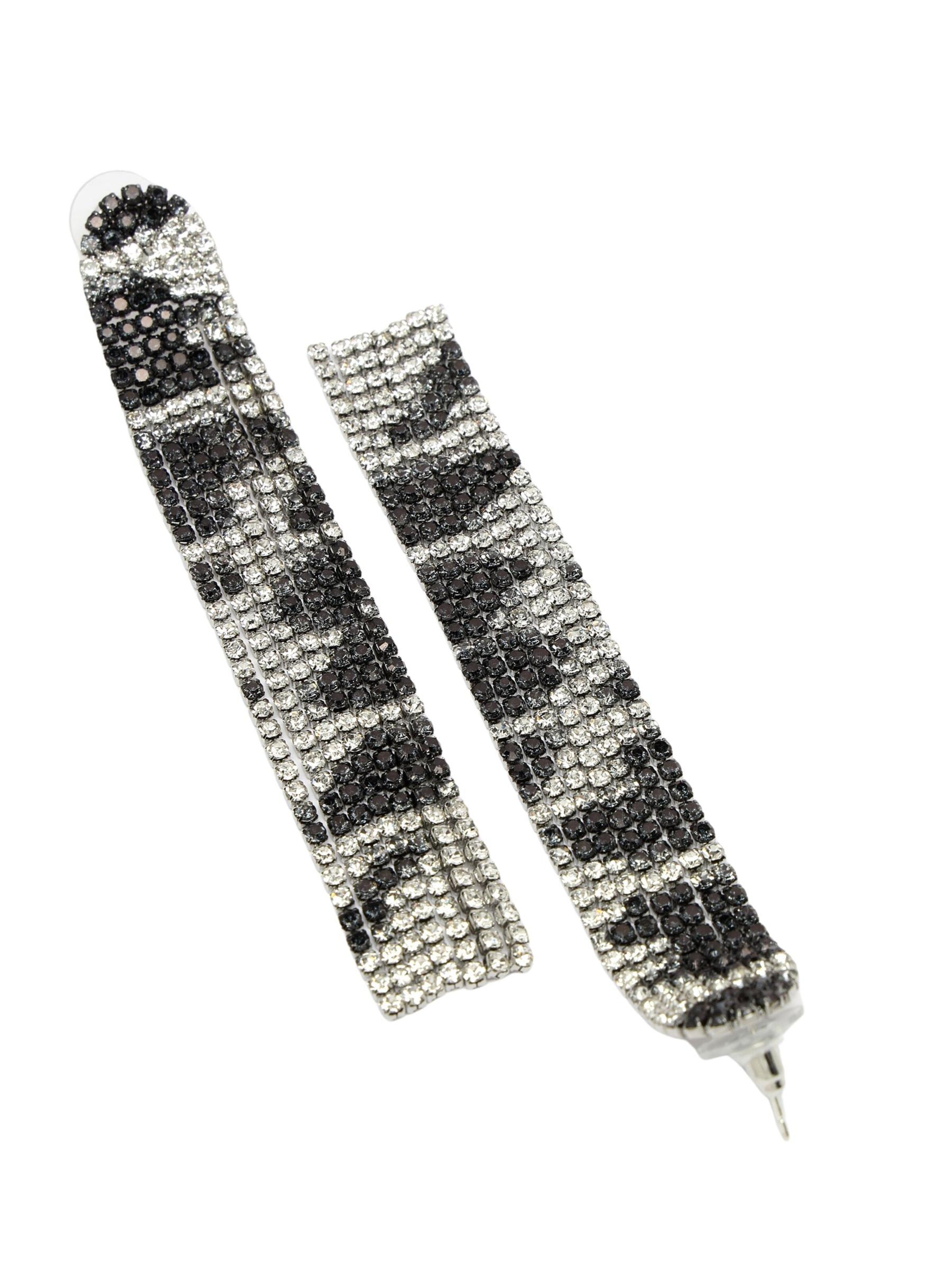 AVANT-GARDE PARIS - Pendientes 'Adrianama' en negro