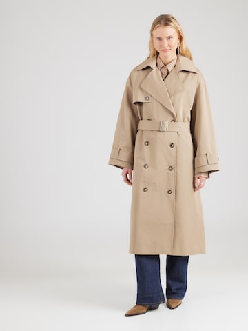 & Other Stories Płaszcz przejściowy w kolorze beżowy: przód
