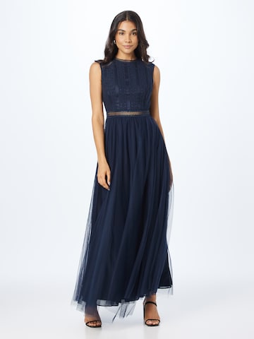 APART - Vestido de noche en azul: frente