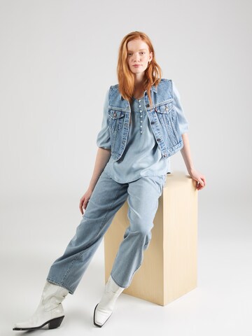 LEVI'S ® Bluse 'Halsey 3/4 Slv Blouse' in Blau