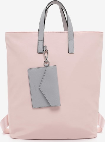 Emily & Noah Backpack 'Marseille' in Pink: front