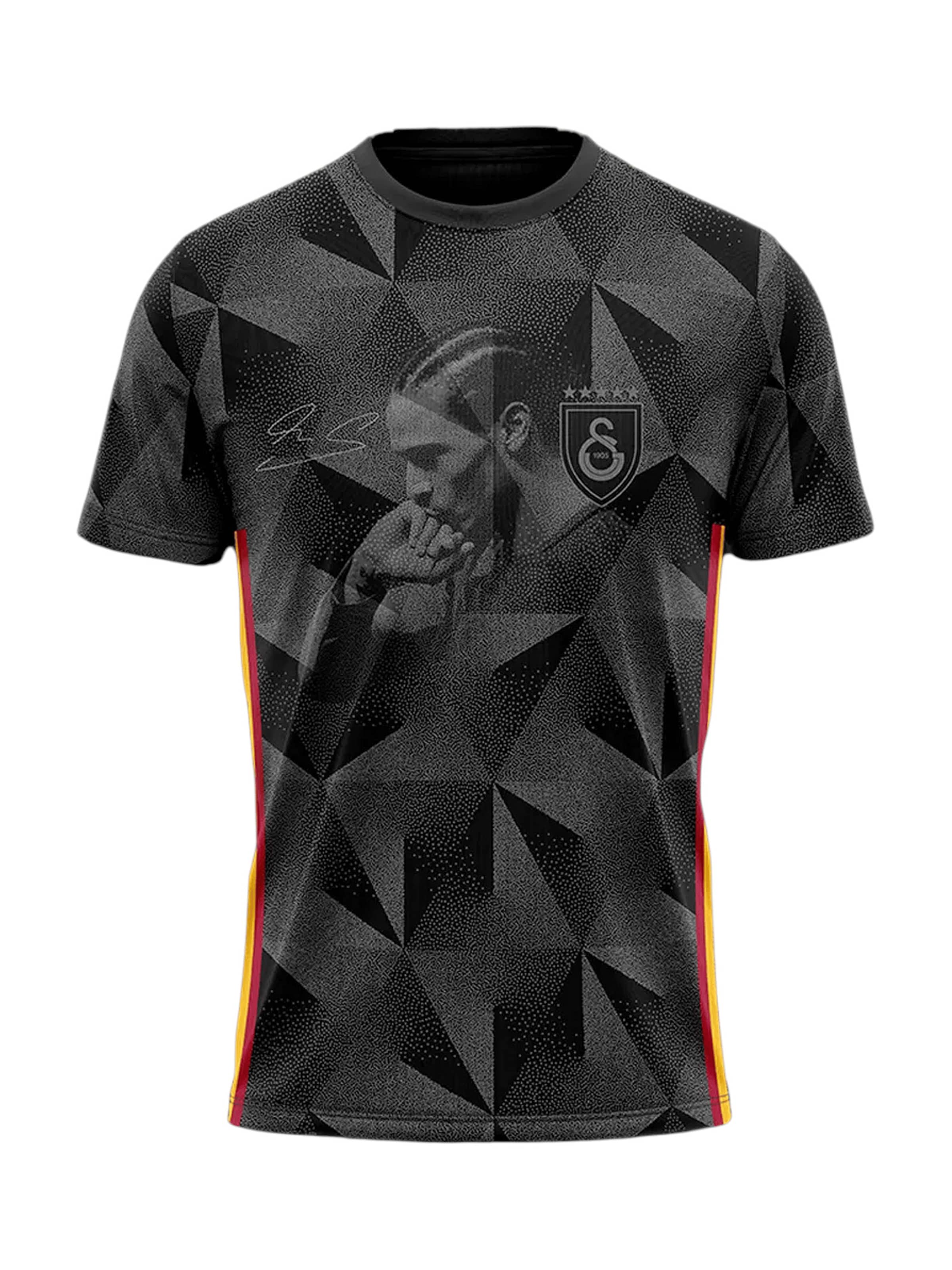 Galatasaray Funkcionális felső 'Istanbul Leroy Sane' - fekete: elől