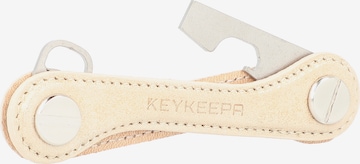 Keykeepa Schlüsselmanager  'Leather' in Beige