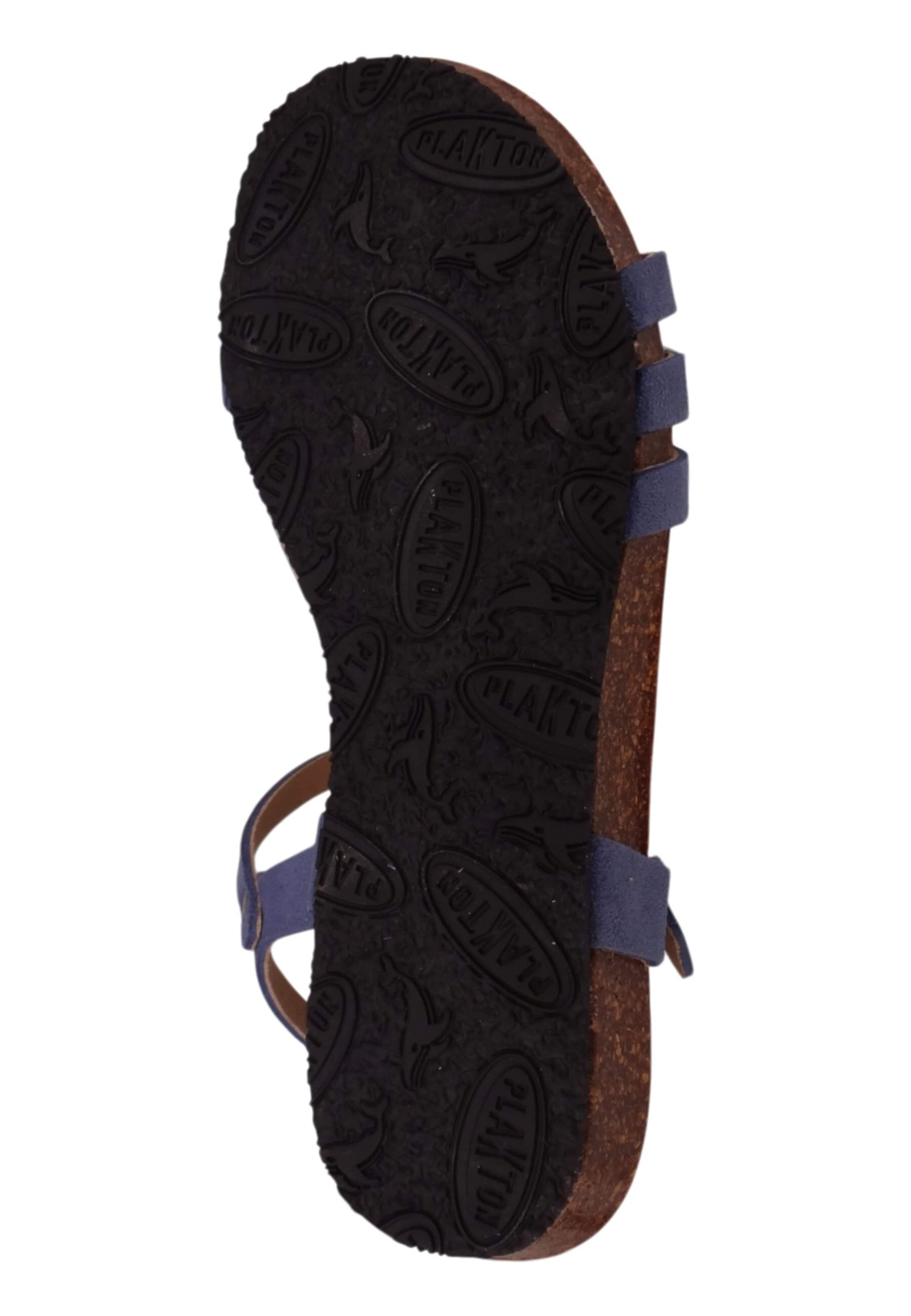 Plakton - Sandálias com tiras 'Fran Alou' em azul