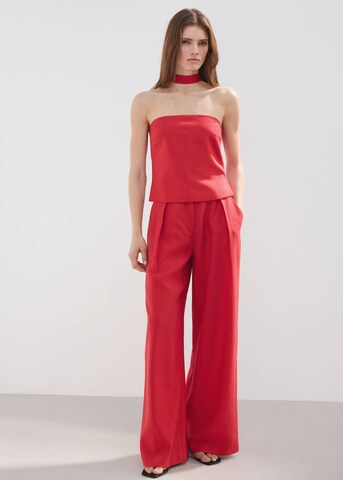 MANGO Loosefit Hose 'Maris' in Rot