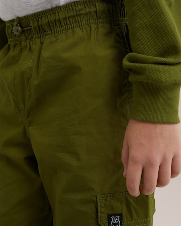 WE Fashion Regular Trousers in Green