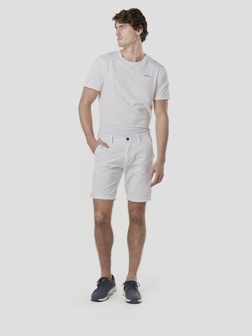 KOROSHI regular Lærredsbukser i hvid