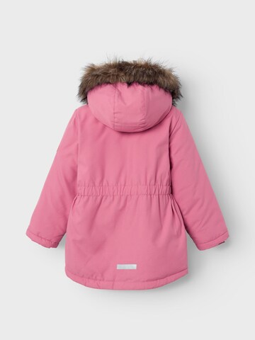 NAME IT Zimní bunda 'Marlin' – pink