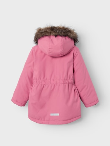 NAME IT Zimska jakna 'Marlin' | roza barva