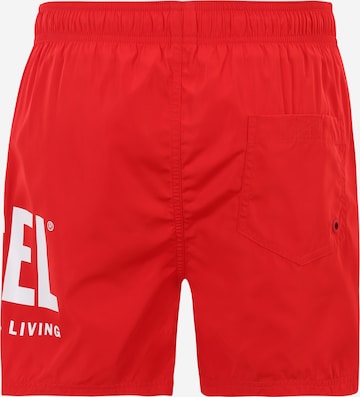 DIESEL Board Shorts 'NICO' in Red