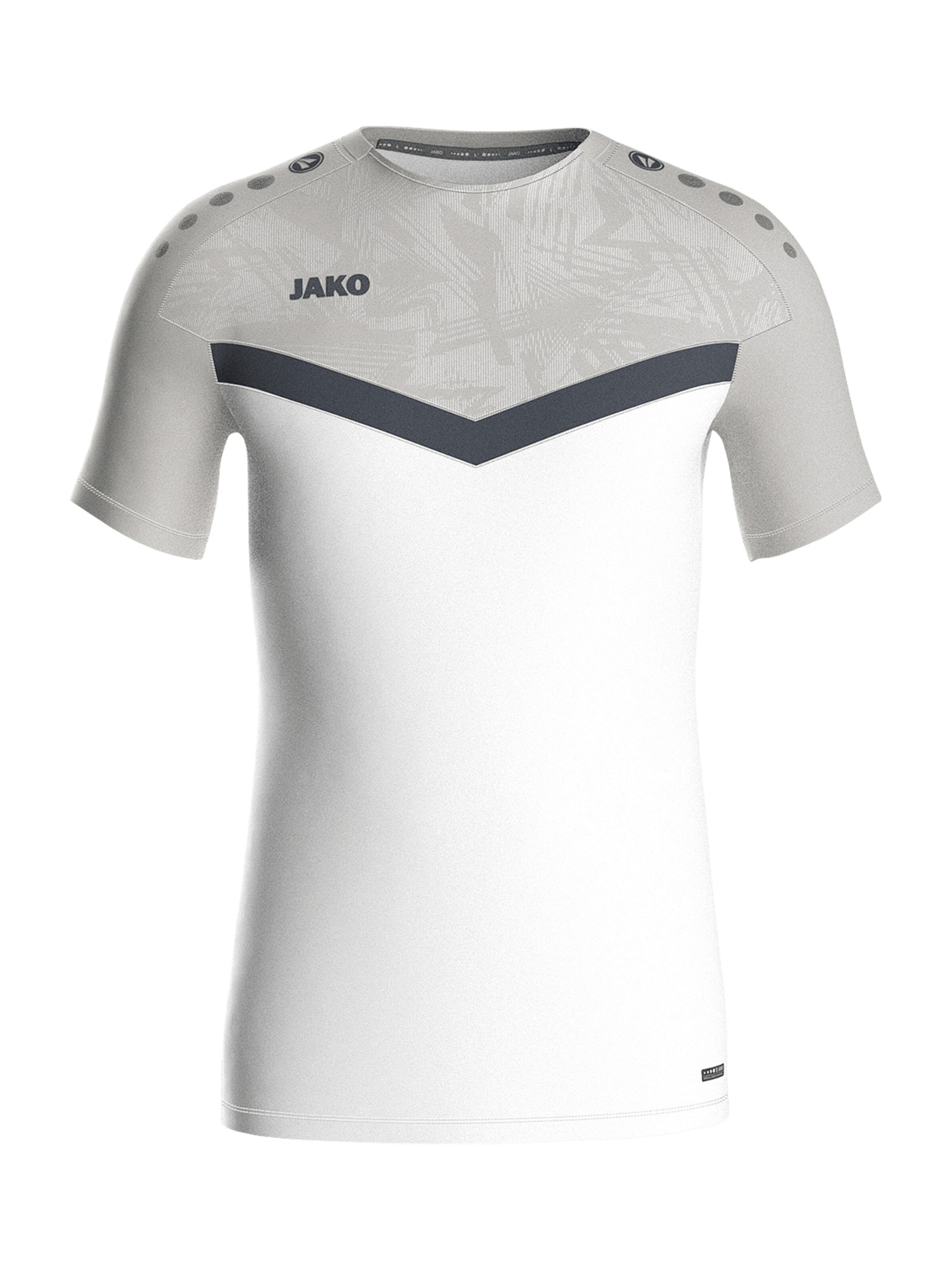 JAKO Funktionsshirt in Weiß: Vorderseite
