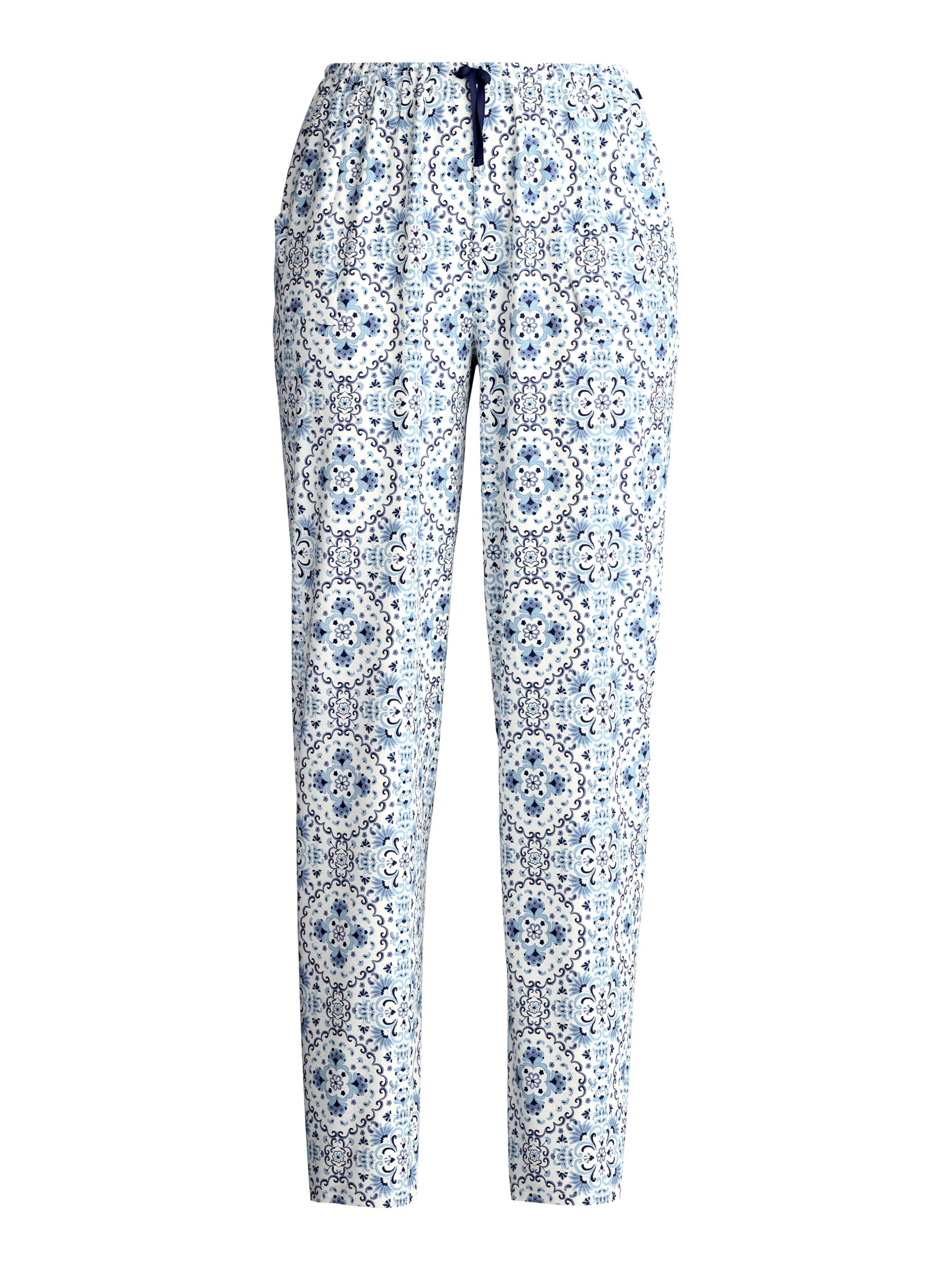 Pantalon de pyjama 'Favourites Tiles' CALIDA en beige : devant