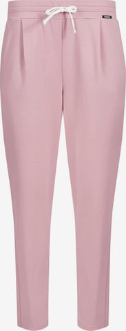 Skiny Tapered Pyjamahose in Pink: predná strana