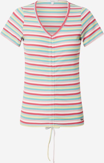 Pepe Jeans Shirt 'Delfin' in creme / blau / hellgelb / jade / melone, Produktansicht
