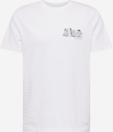 T-Shirt KnowledgeCotton Apparel en blanc : devant