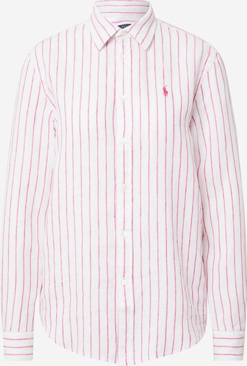 POLO RALPH LAUREN Bluse in pink / weiß, Produktansicht