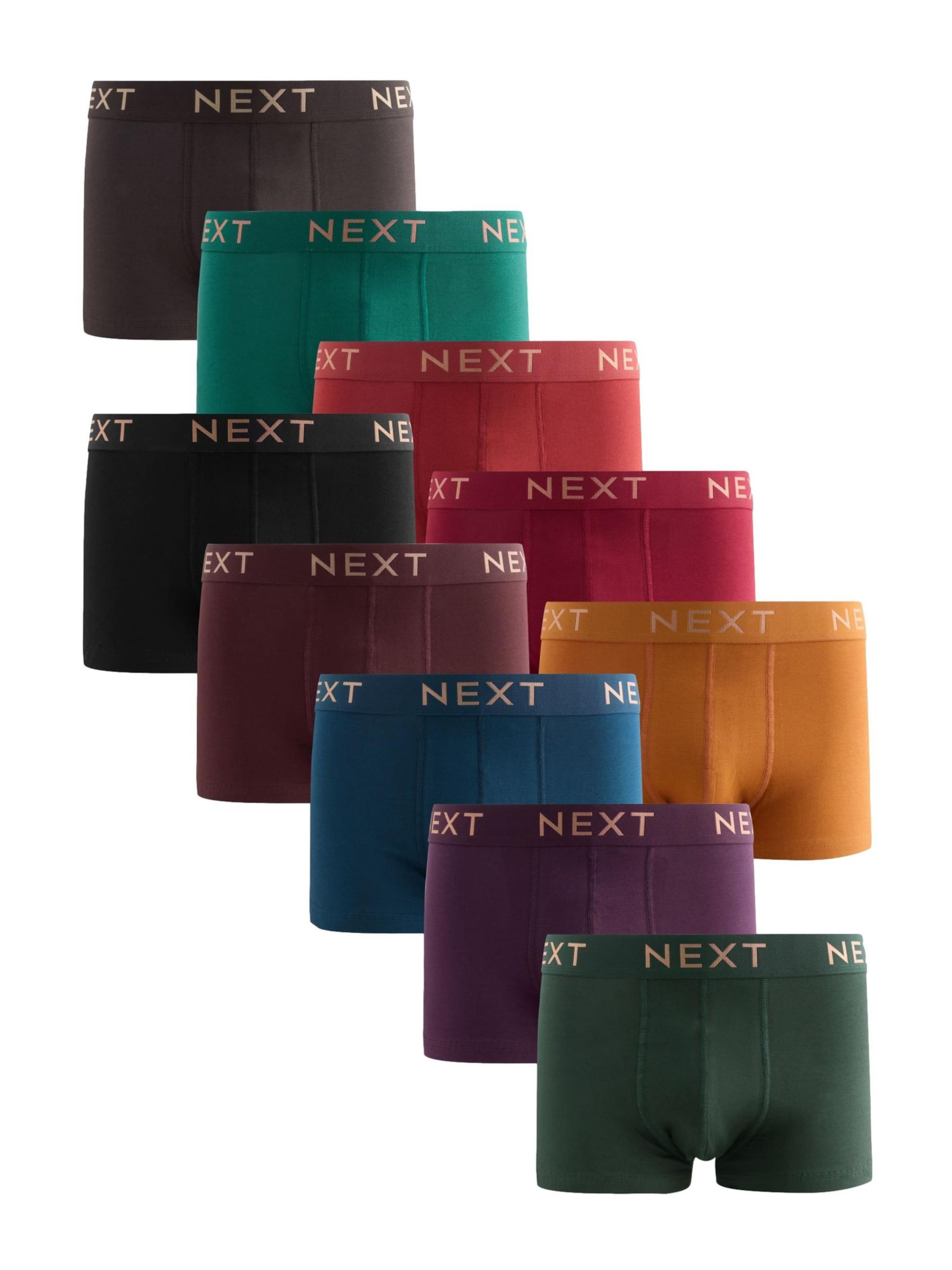 Next Boxershorts i brun: framsida