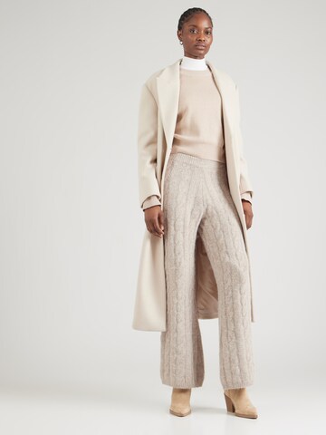 TOPSHOP - Bootcut Pantalón en beige