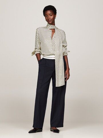 TOMMY HILFIGER Bluza 'Foulard' | rumena barva