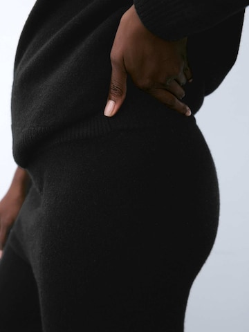 Wide Leg Pantalon Marks & Spencer en noir