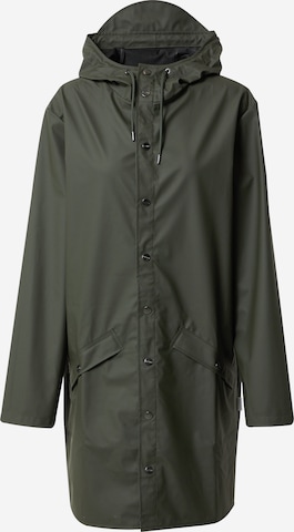 Manteau mi-saison RAINS en vert : devant