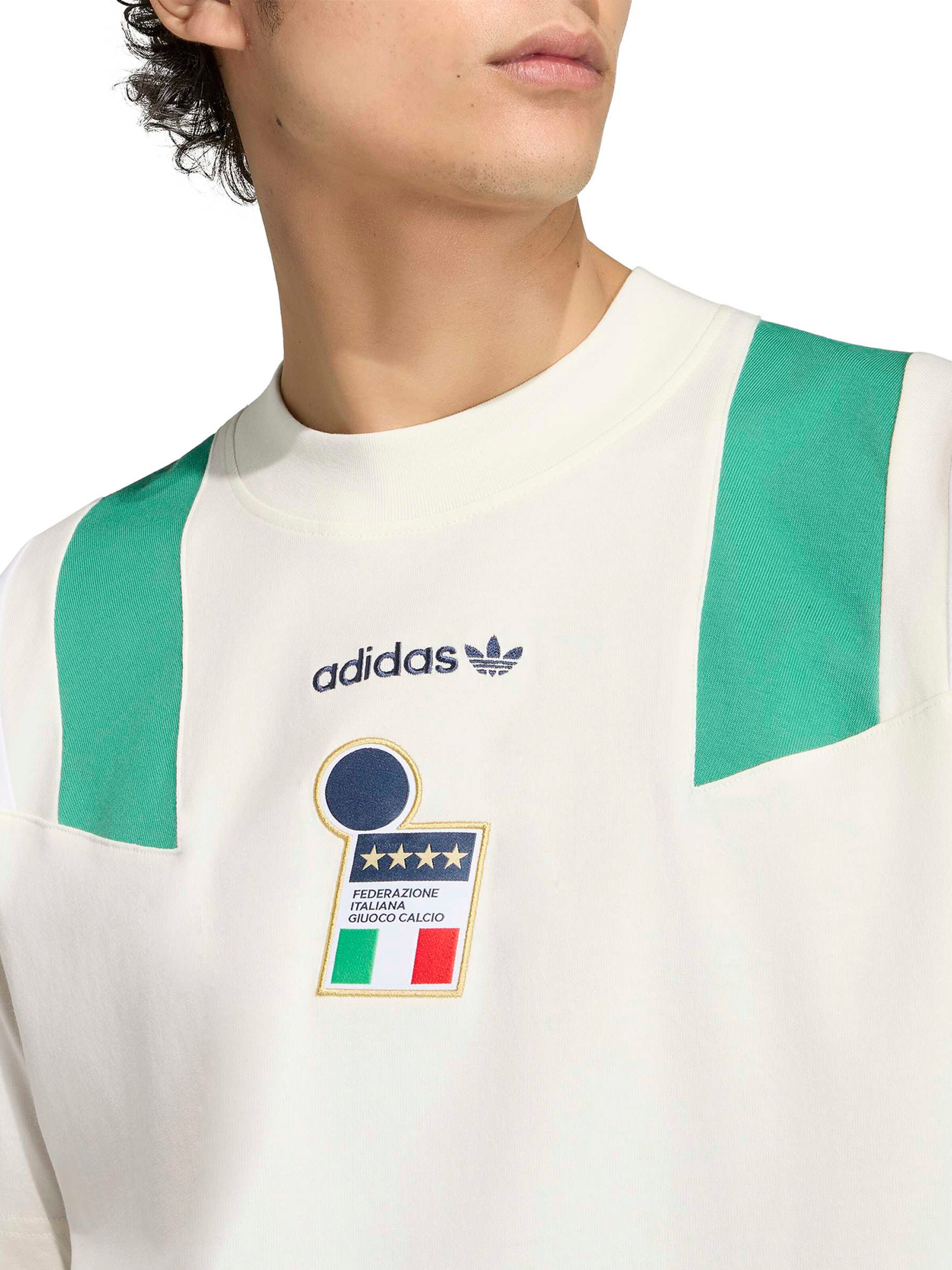 ADIDAS PERFORMANCE Toiminnallinen paita 'FIGC EQT' värissä valkoinen
