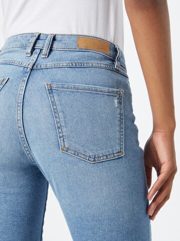 ESPRIT Slimfit Jeans i blå