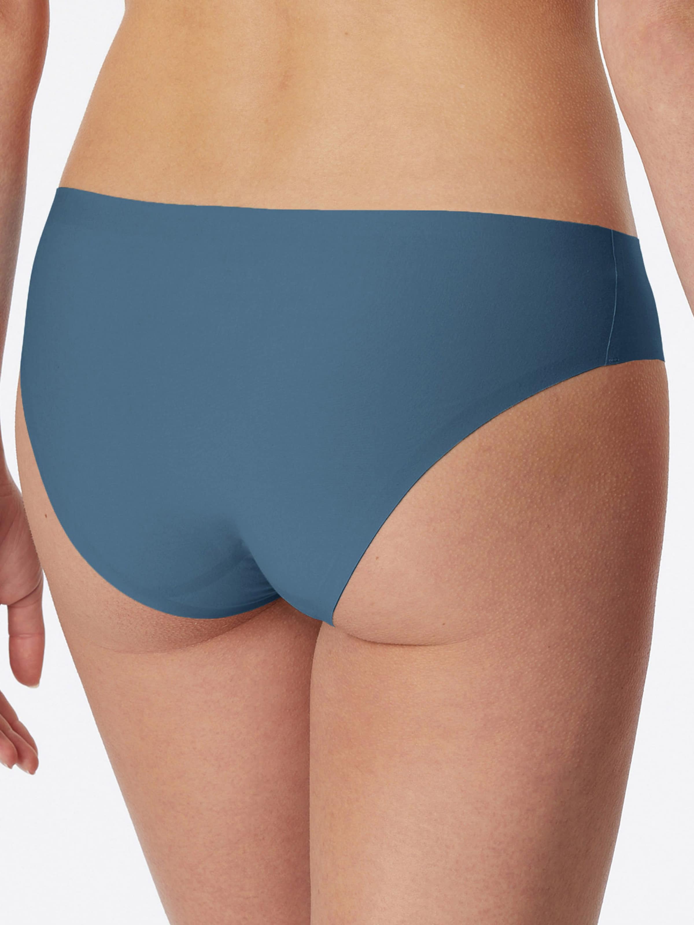 Slip ' Invisible Cotton ' SCHIESSER en bleu