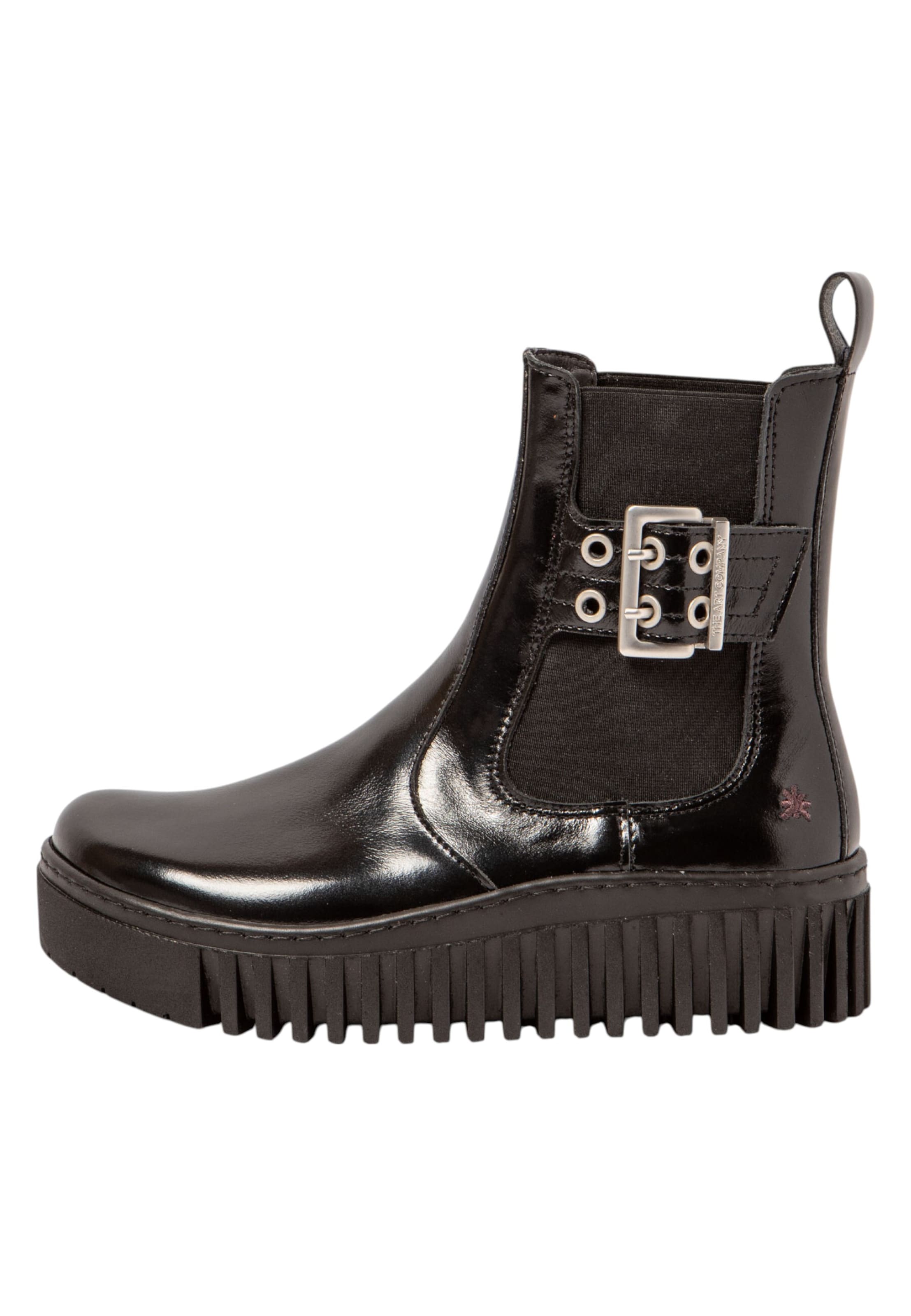 ART - Botas chelsea 'Brighton' em preto: frente