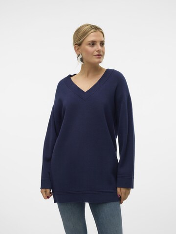 Pull-over 'VMGold' VERO MODA en bleu : devant