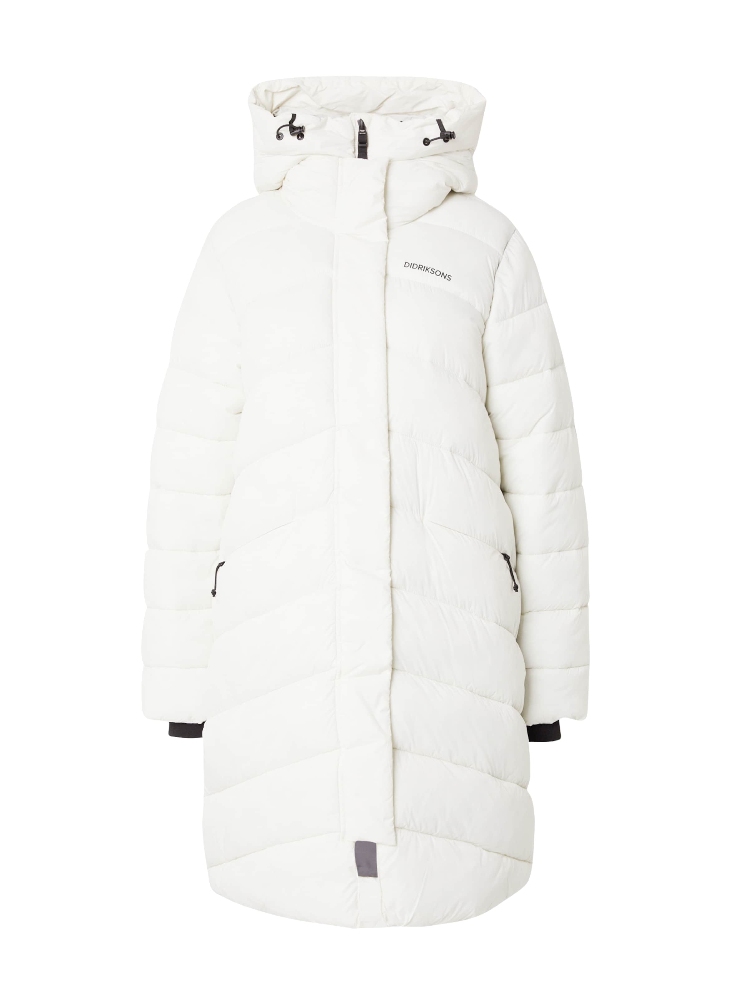 Didriksons - Sobretudo outdoor 'MARION' em branco: frente