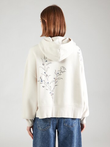 Abercrombie & Fitch Μπλούζα φούτερ 'ESSENTIAL' σε λευκό
