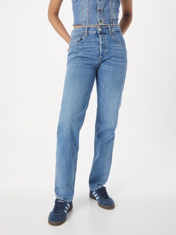 REPLAY Regular Jeans 'MAIJKE' in Blauw: voorkant