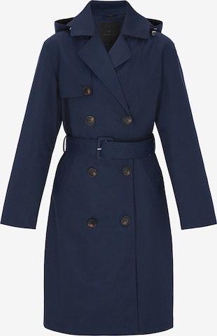 DreiMaster Klassik - Sobretudo meia-estação 'Classic' em azul: frente