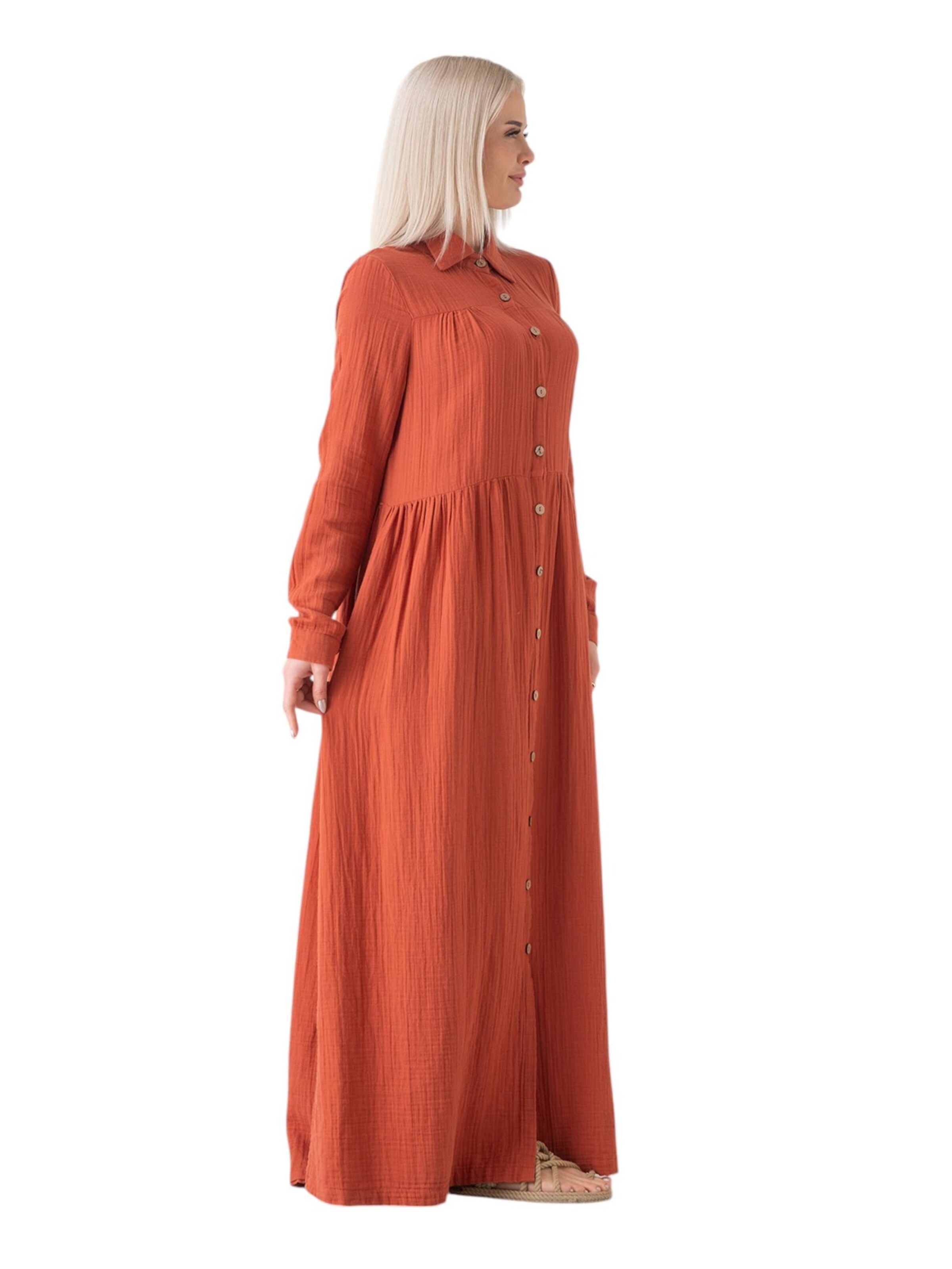 WENOR Shirt dress 'SABRA' in Red