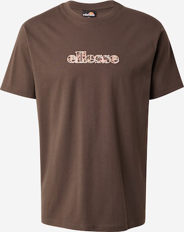 T-Shirt 'Marlo' ELLESSE en marron : devant