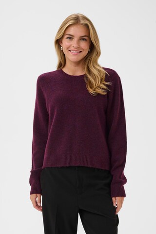 CULTURE Pullover  'CU Osana' in Rot: Vorderseite