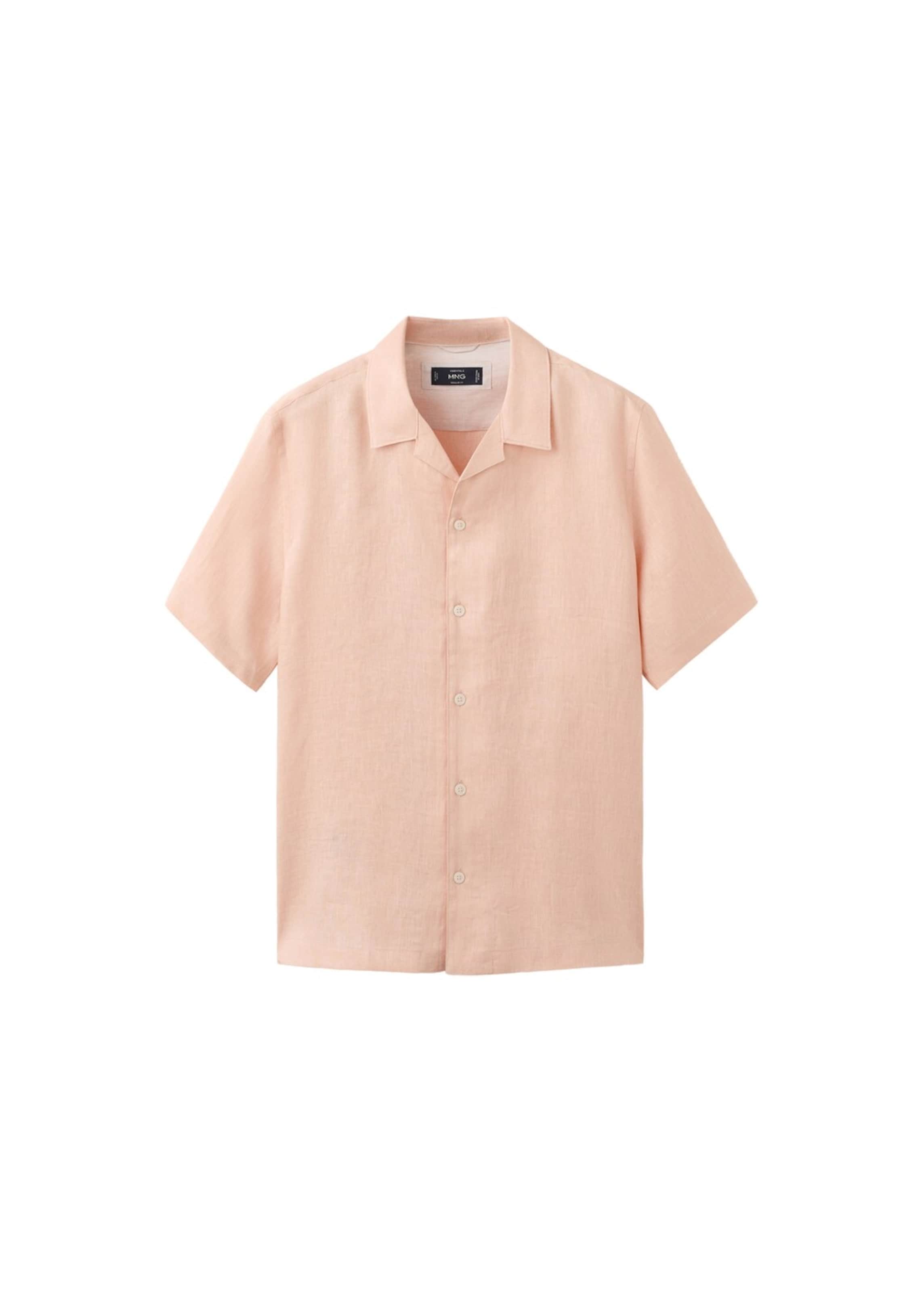 MANGO MAN Hemd 'Ants' in Orange: Vorderseite