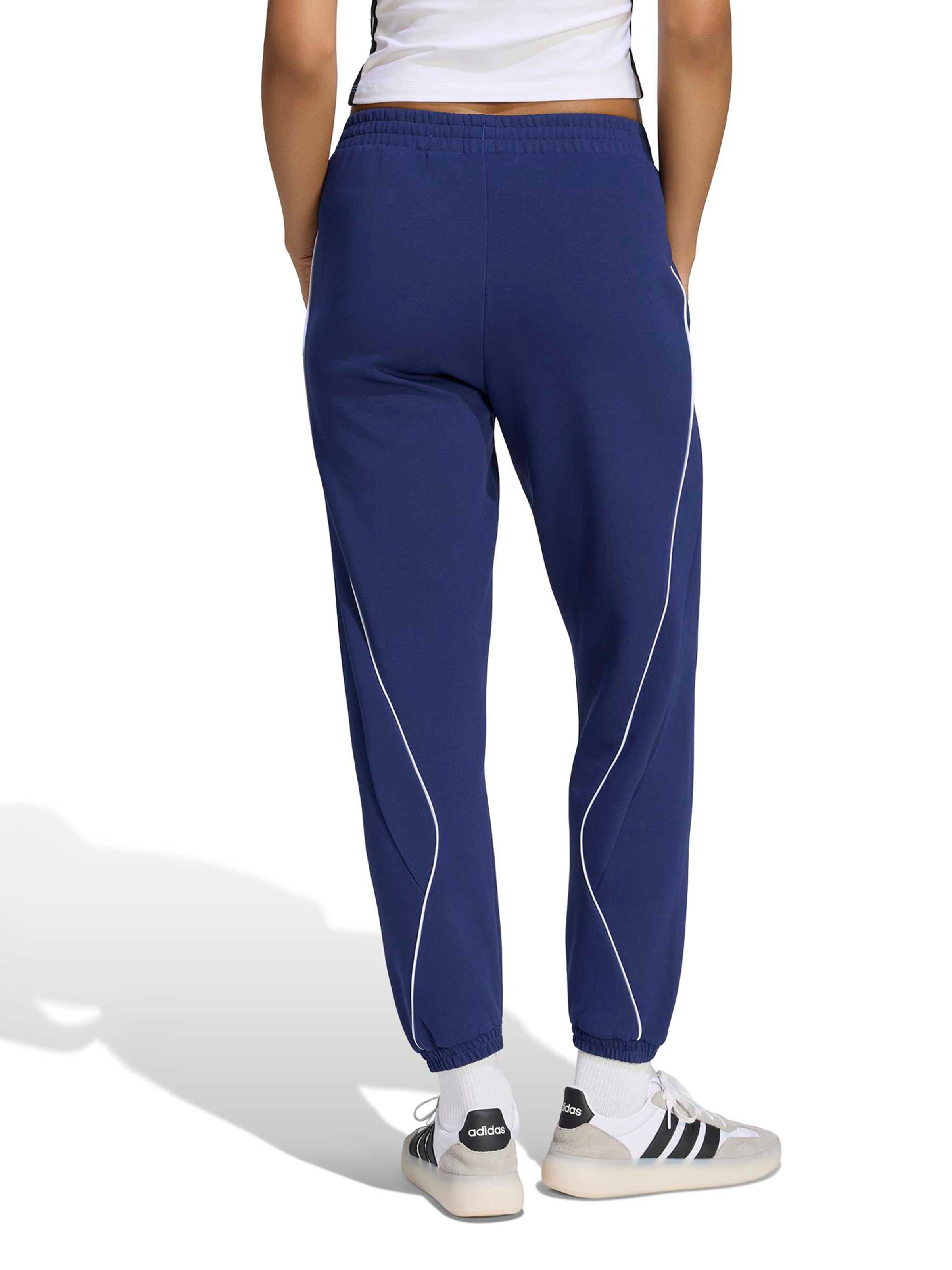 zils ADIDAS SPORTSWEAR Pakapēniski sašaurināts piegriezums Sporta bikses 'STA'