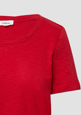 s.Oliver T-Shirt in Rot