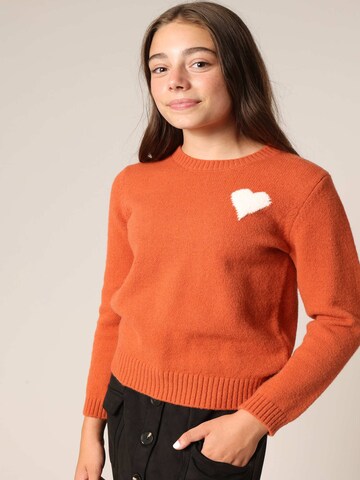 Pull-over 'ADONIS' Deeluxe en orange : devant