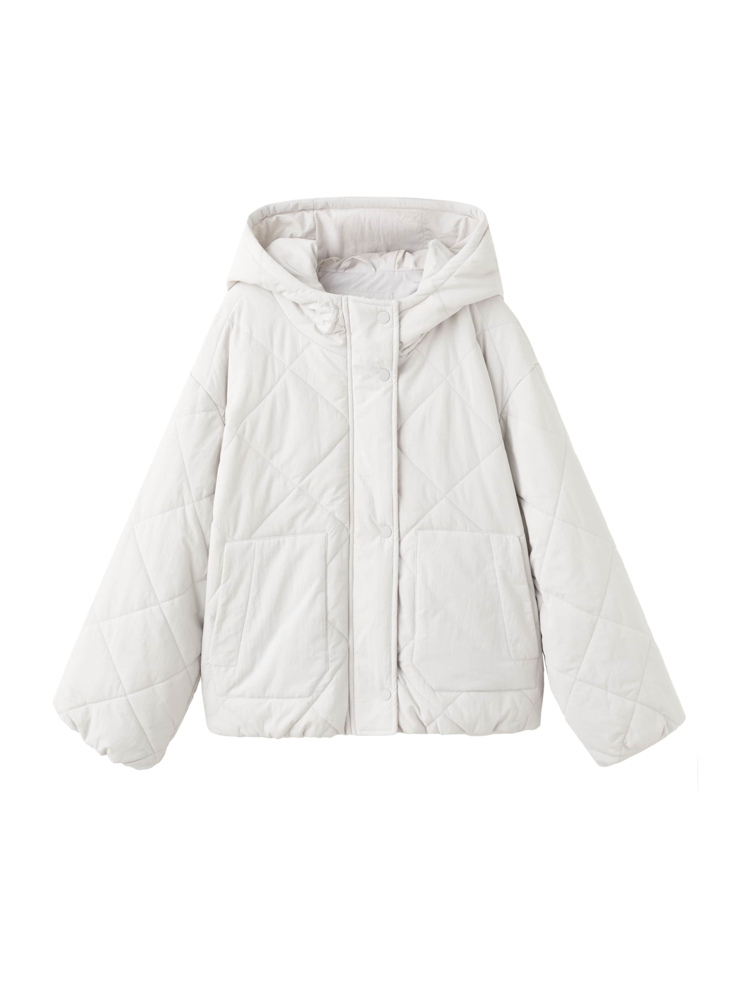 MANGO KIDS Jacke 'FREYA' in Grau: Vorderseite