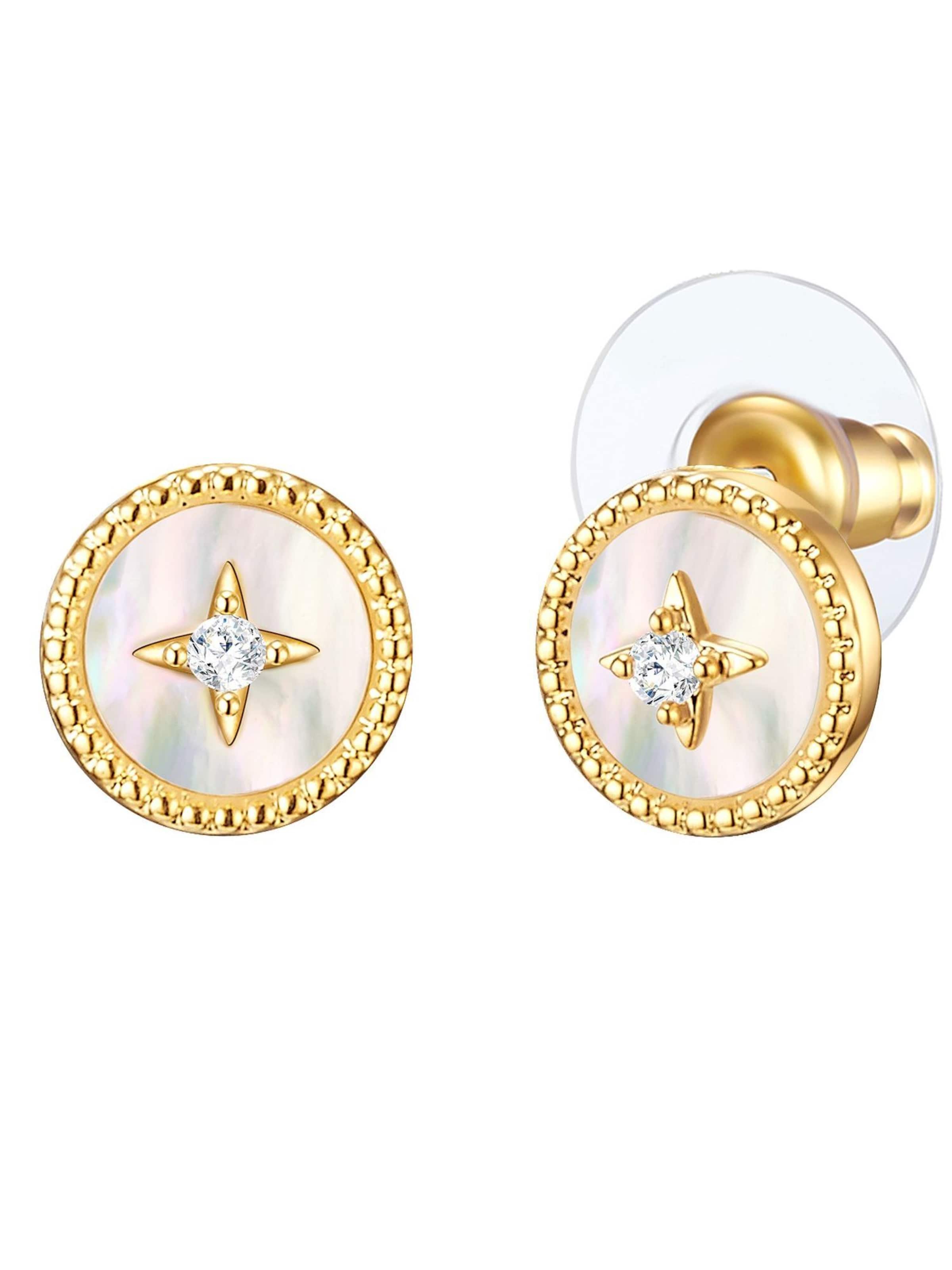 Lulu & Jane Oorbellen in Goud