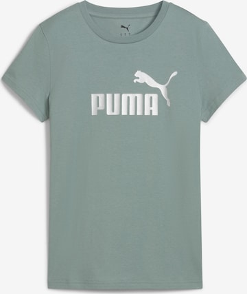 PUMA Shirt 'Ess No. 1' in Groen: voorkant