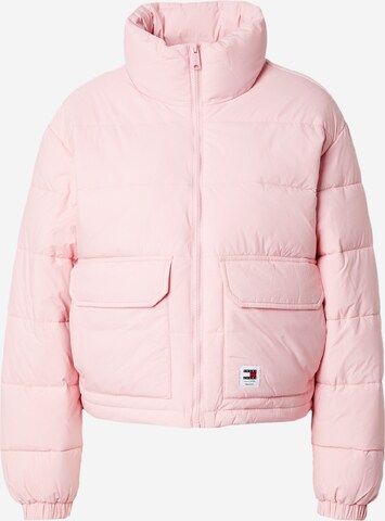 Tommy Jeans - Chaqueta de invierno en rosa: frente