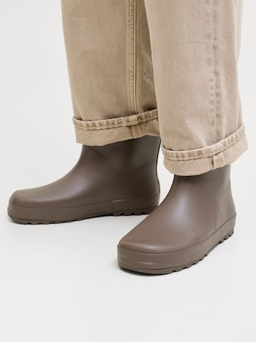 Bottes en caoutchouc Jack & Jones Junior en marron : devant