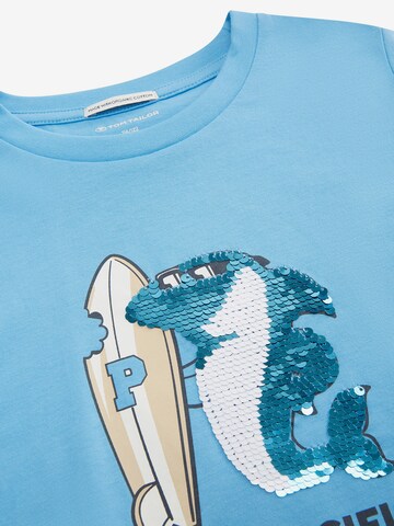 T-Shirt TOM TAILOR en bleu