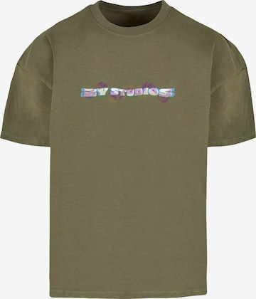 2Y Studios Shirt 'Wavy' in Groen: voorkant