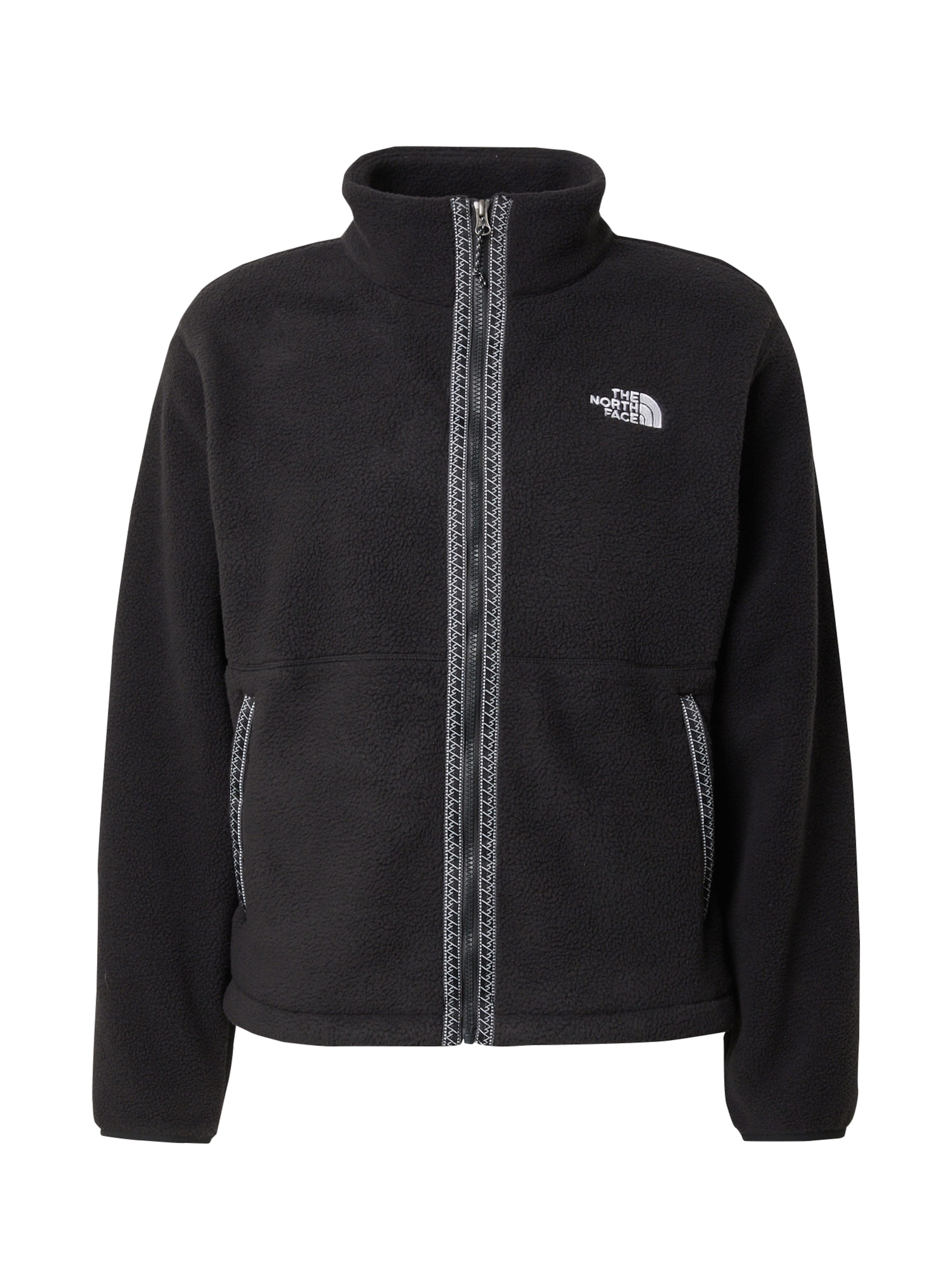 THE NORTH FACE Polár dzseki 'Fleeski' - fekete: elől